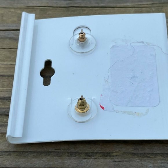 a.v.max Accessories Women Earrings Gold Tone Stud Dove Lever Back Fashion Jewelr - Picture 9 of 12